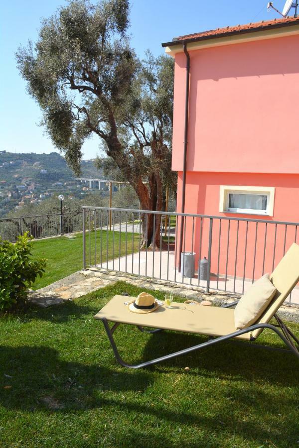 La Torretta Villa Imperia Bagian luar foto